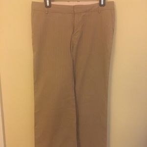 Size 6 Ankle Tan Gap Pants